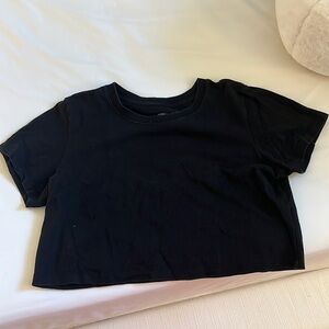 Urban outfitters black crop top SIZE M